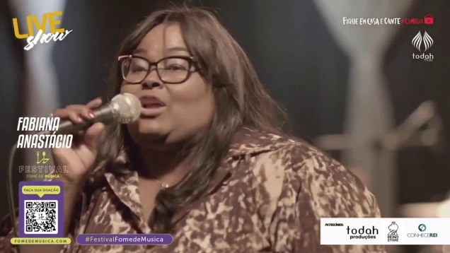 🔵 Fabiana Anastácio | Adorarei "Ritmo Timbalada" [Live Session]