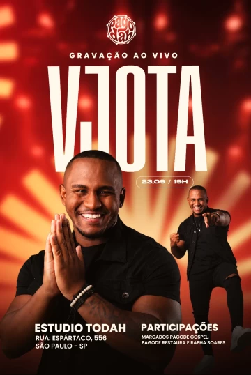 VJOTA grava novo projeto audiovisual pelo selo Pagodah